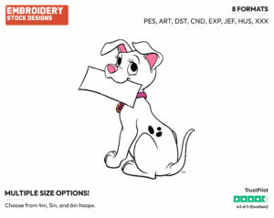 Oddball - Disney's 101 Dalmatians - Embroidery Design in 3 sizes & 8 formats