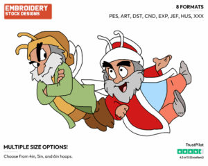 King Eidilleg, Doli - Disney's The Black Cauldron - Embroidery Design in 3 sizes & 8 formats