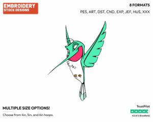 Flit - Disney's Pocahontas - Embroidery Design in 3 sizes & 8 formats