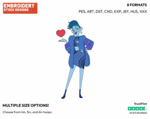 Yesss - Disney's Ralph Breaks the Internet - Embroidery Design in 3 sizes & 8 formats
