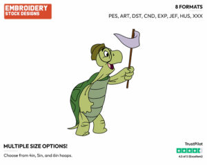 Toby - Disney's Robin Hood - Embroidery Design in 3 sizes & 8 formats