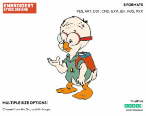 Honker - Darkwing Duck - TV Shows - Disney Embroidery Design in 3 sizes & 8 formats
