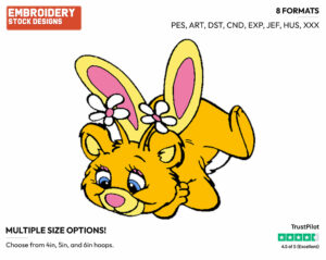Butterbear - The Wuzzles - TV Shows - Disney Embroidery Design in 3 sizes & 8 formats