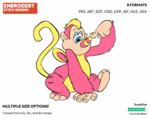 Rhinokey - The Wuzzles - TV Shows - Disney Embroidery Design in 3 sizes & 8 formats