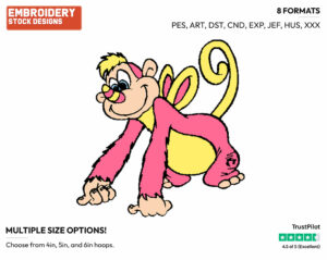 Rhinokey - The Wuzzles - TV Shows - Disney Embroidery Design in 3 sizes & 8 formats
