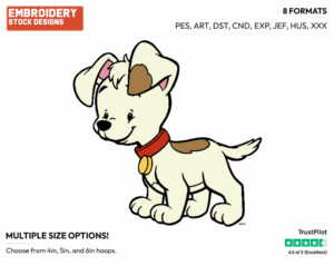 Buster - My Friends Tigger & Pooh - Winnie the Pooh - Disney Embroidery Design in 3 sizes & 8 formats