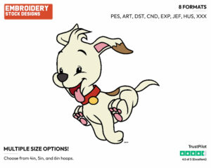 Buster - My Friends Tigger & Pooh - Winnie the Pooh - Disney Embroidery Design in 3 sizes & 8 formats