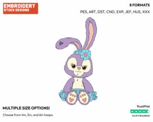 Stella Lou - Duffy and Friends - Miscellaneous Designs - Disney Embroidery Design in 3 sizes & 8 formats