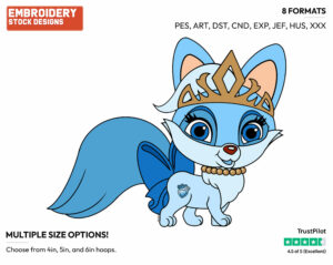 Elsa's Palace Pet, Skyla - Palace Pets - Miscellaneous Designs - Disney Embroidery Design in 3 sizes & 8 formats