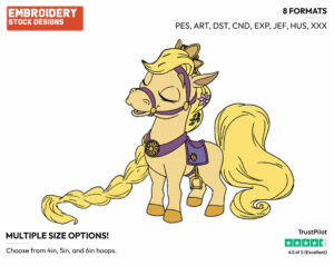 Blondie - Palace Pets - Miscellaneous Designs - Disney Embroidery Design in 3 sizes & 8 formats