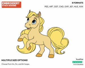 Blondie - Palace Pets - Miscellaneous Designs - Disney Embroidery Design in 3 sizes & 8 formats