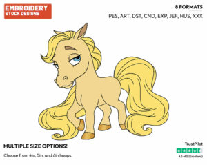 Blondie - Palace Pets - Miscellaneous Designs - Disney Embroidery Design in 3 sizes & 8 formats