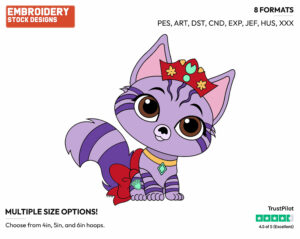 Slingshot - Palace Pets - Whisker Haven - Miscellaneous Designs - Disney Embroidery Design in 3 sizes & 8 formats