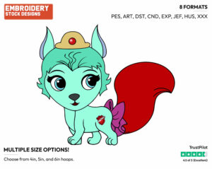 Slingshot - Palace Pets - Whisker Haven - Miscellaneous Designs - Disney Embroidery Design in 3 sizes & 8 formats