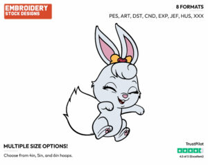Berry Bouncing - Palace Pets - Whisker Haven - Miscellaneous Designs - Disney Embroidery Design in 3 sizes & 8 formats