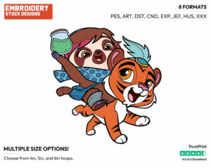 Miss Sophia Riding Sultan - Palace Pets - Whisker Haven - Miscellaneous Designs - Disney Embroidery Design in 3 sizes & 8 formats